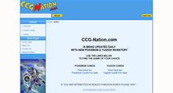 Desktop Screenshot of ccgnation.com