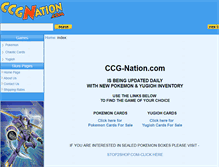 Tablet Screenshot of ccgnation.com